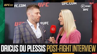 Du Plessis vs. Adesanya 🏆 Dricus du Plessis Talks Izzy Face-Off After Stunning Robert Whittaker KO