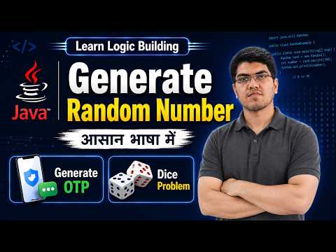 19. Generate Random Numbers in Java | Generate  OTP | Math.random() Method | #javahinditutorial