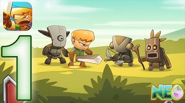 Legendary Warrior: Gameplay Walkthrough Part 1 - Level 1 - 4 Completed (iOS, Android)