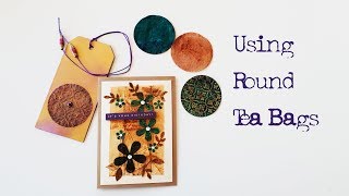 Using Round Tea Bags @inkyfingy