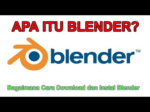 Tutorial Blender Pemula Eps 1 - Apa itu Blender? Cara Download dan Instal Blender