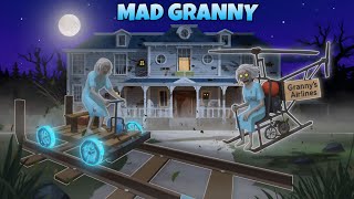 Mad Granny Helicopter & Train Full Escape 😀 Mad Gran Game All Escape 