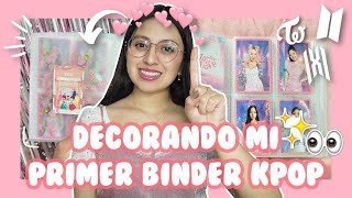 ORGANIZA Y DECORA CONMIGO MI PRIMER BINDER KPOP! 🎀 Dónde comprar