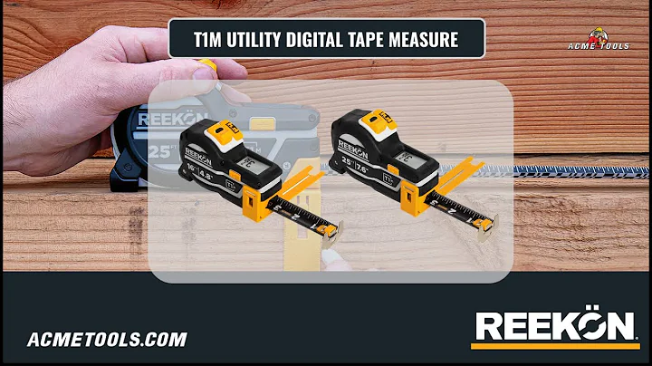 Ditch Your Old Tape! REEKON T1M Smart Tape Measurers Changes the Jobsite