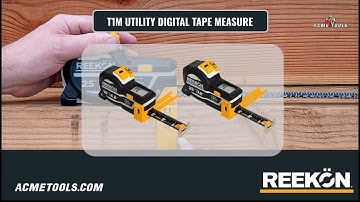 Ditch Your Old Tape! REEKON T1M Smart Tape Measurers Changes the Jobsite