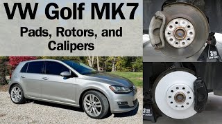 MK7 VW Golf: How to Change Pads, Rotors, and Calipers by DC Auto Enhancement 219 views 4 months ago 16 minutes