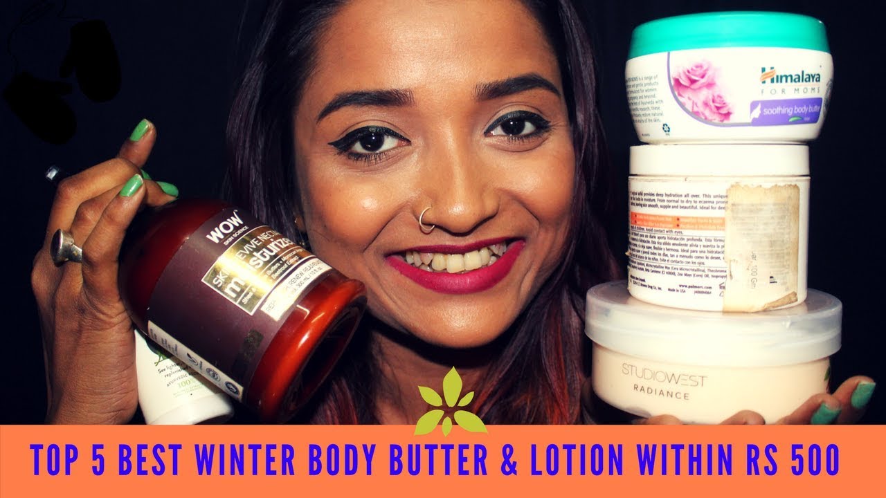 Top 5 Affordable Body Butter & Body Lotion For Winter in India within