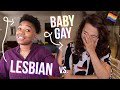 Gay and Unsure About Vaginas (Lesbian vs. Baby Gay Ft. @JADE FOX !!)