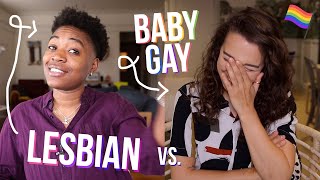 Gay and Unsure About Vaginas (Lesbian vs. Baby Gay Ft. @iamjadefox !!)