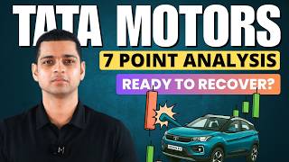 Tata Motors - 7 Point Stock Analysis | Downtrend is Over | Growth after Demerger Explained