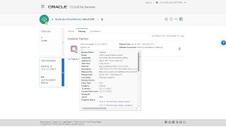 Patching an Oracle Java Cloud Service Instance video thumbnail