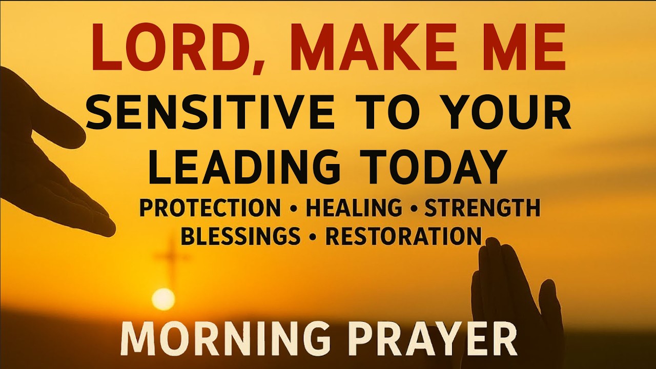 Take My Comfort, God—Set My Heart on Fire for You | Morning Prayer ...