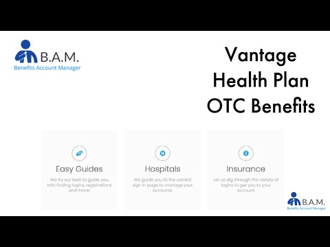 Vantage Health Plan | Over-The-Counter | Member Portal