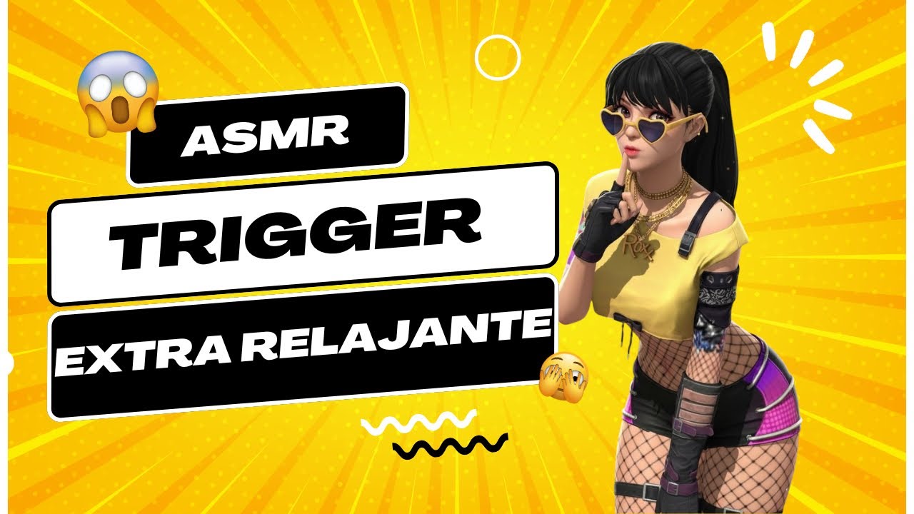 Not 1 but 2 not 2 but 3 ASMR Trigger🤔⁉️| asmr free fire extra relajantes🔥🔥|