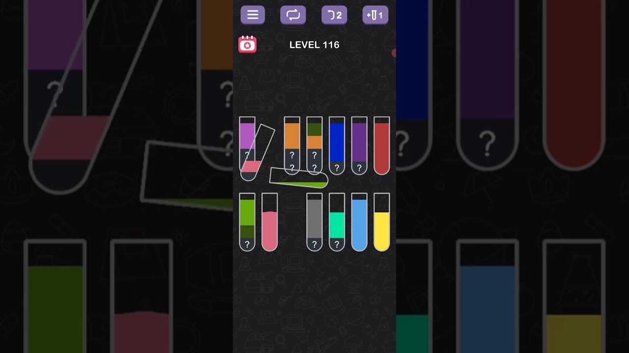Water Sort Puzzle - Sort Color Level 116