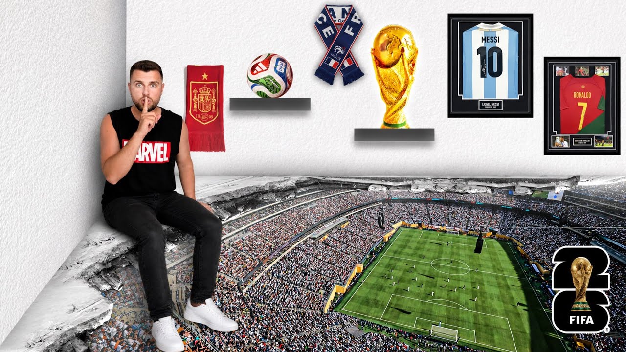 AM CONSTRUIT O CAMERĂ SECRETĂ PENTRU CUPA MONDIALĂ 2026!! 