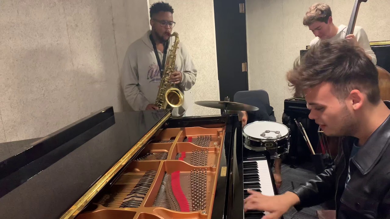 Blue world John Coltrane by Jesus molina quartet (Full Rehearsal video)