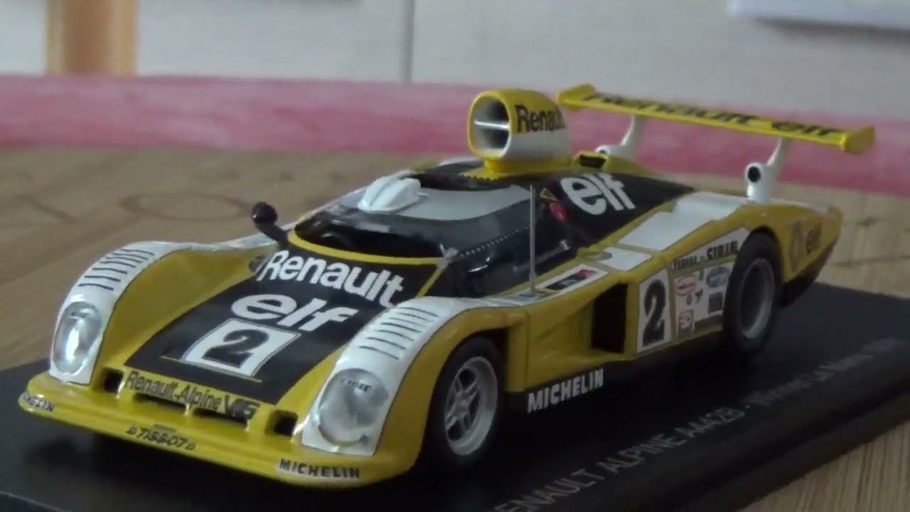 Renault Alpine A442B (Miniature 1/43 Scale)