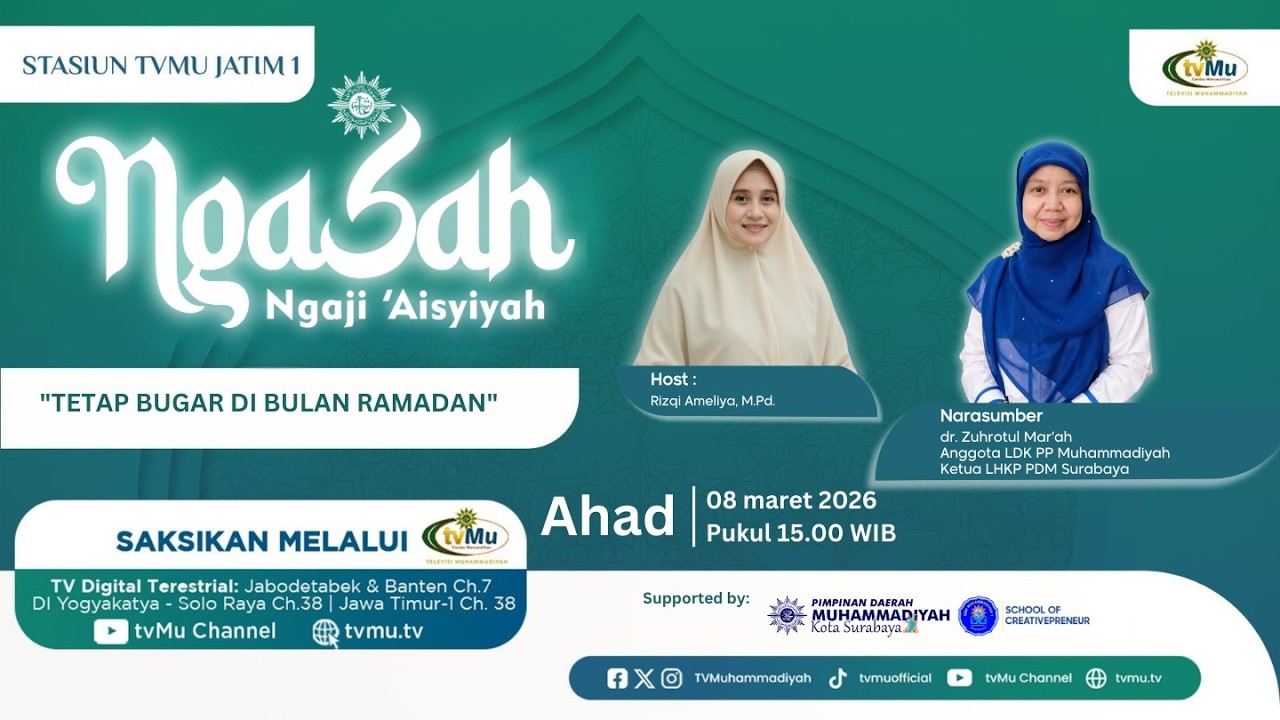 NGASAH | TETAP BUGAR DI BULAN RAMADAN