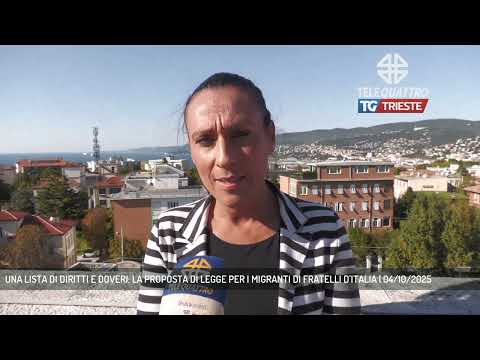 UNA LISTA DI DIRITTI E DOVERI: LA PROPOSTA DI LEGGE PER I MIGRANTI DI FRATELLI D'ITALIA | 04/10/2025