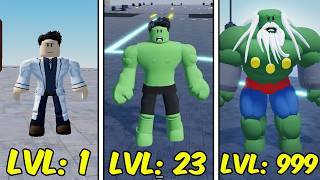 I Unlocked KING HULK Transformation! Over 10M Power in Muscle Transform Simulator