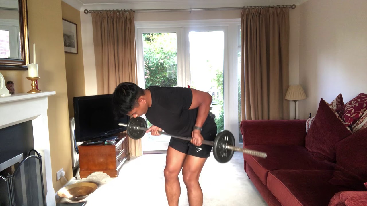 Barbell Close Grip Row YouTube