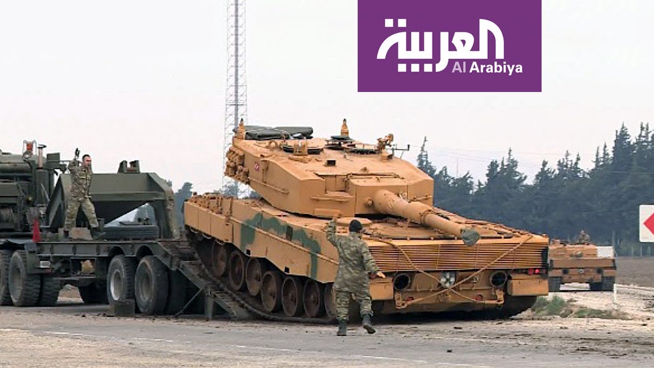 العربية تواكب عملية غصن الزيتون التركية