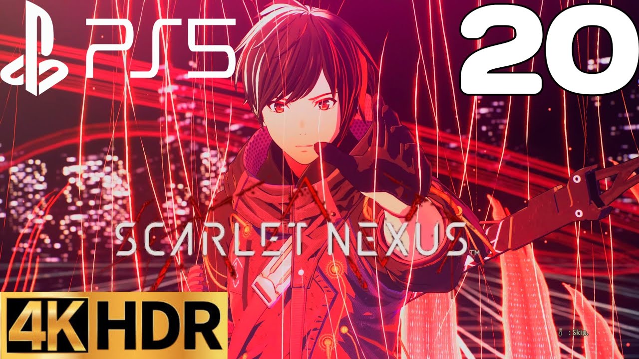 SCARLET NEXUS PS5 Phase 6 Choice to Face it 4K HDR 60FPS Gameplay Walkthrough Part 20 Yuito's Story