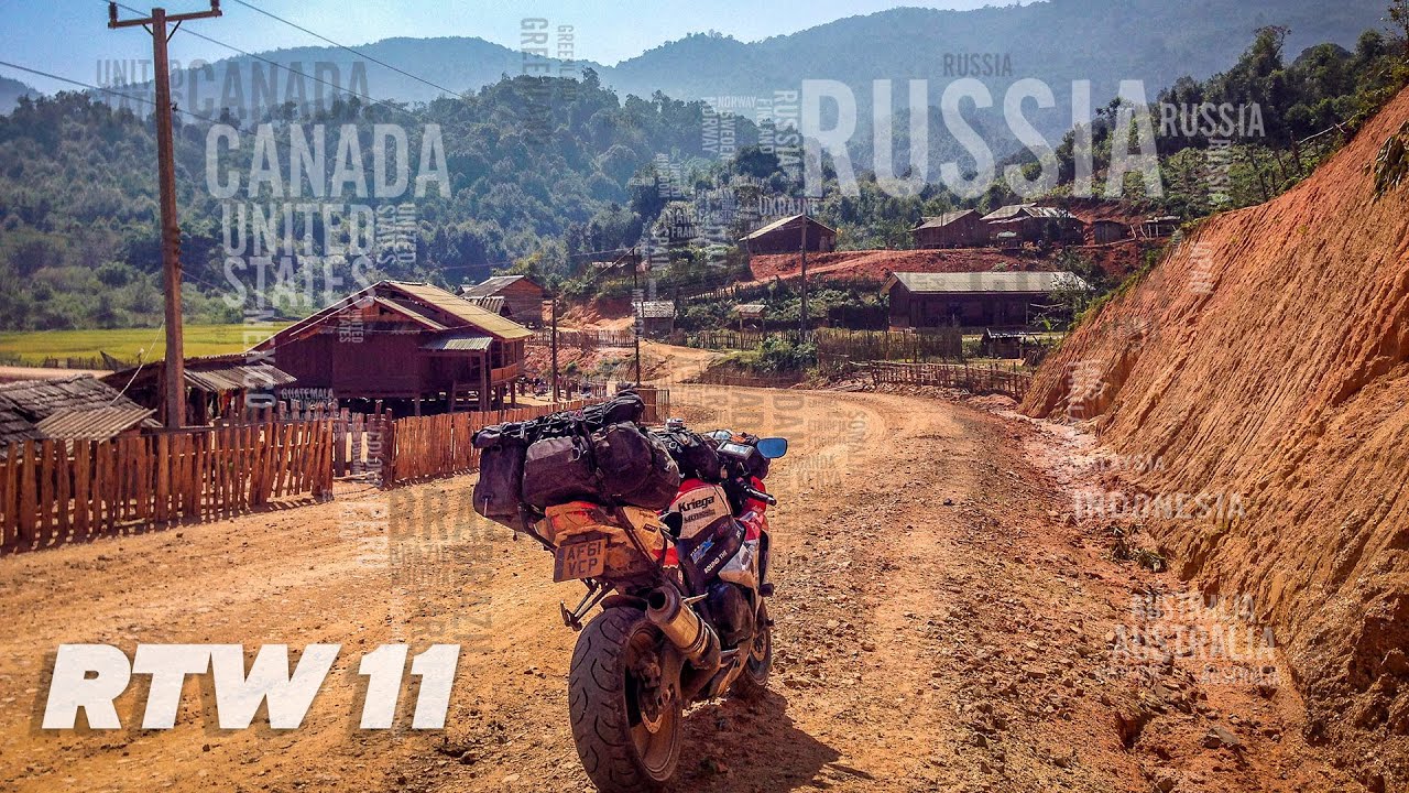 TeapotOne RTW by Motorbike - Episode 11 Thailand & Laos