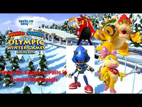 M S At The Sochi 2014 Team Dr Eggman Fails In 4 Man Bobsleigh