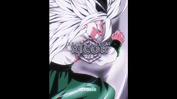 SSJ5 Xicor Vs SSJ7 Gogeta #dbz #dbaf #edit #anime