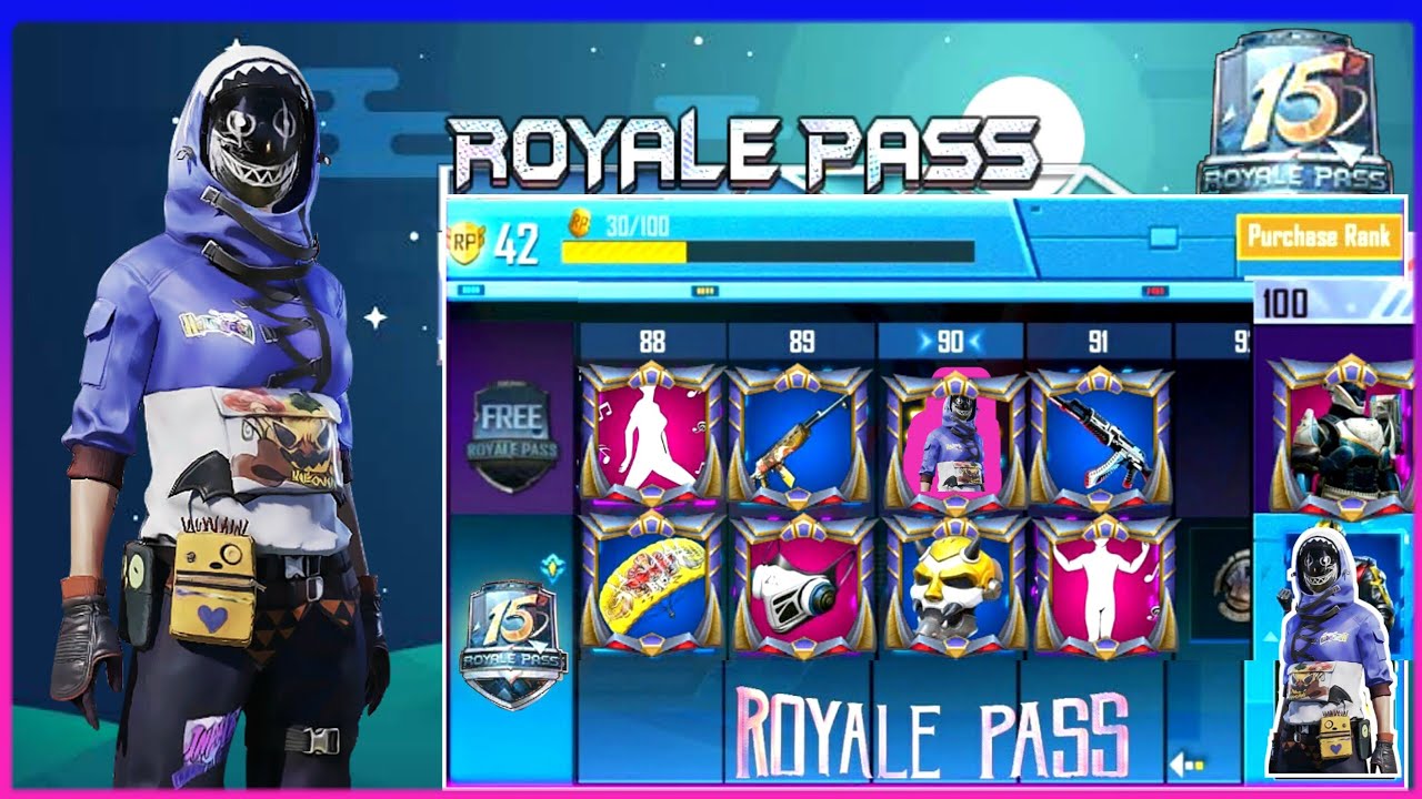 PUBG MOBILE SEASON 15 ROYAL PASS REWARDS - S15 LEAKS