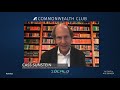 How much information is too much at zcalo public square and the commonwealth club