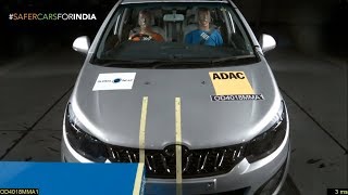 2018 Mahindra MARAZZO MPV Crash Test | Score 4 stars