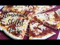 ✅ Homemade Skillet Pizza - 10min Pizza Dough Recipe From Scratch
