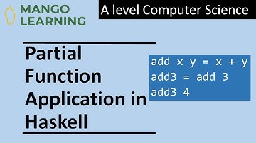 Partial Function Application in Haskell