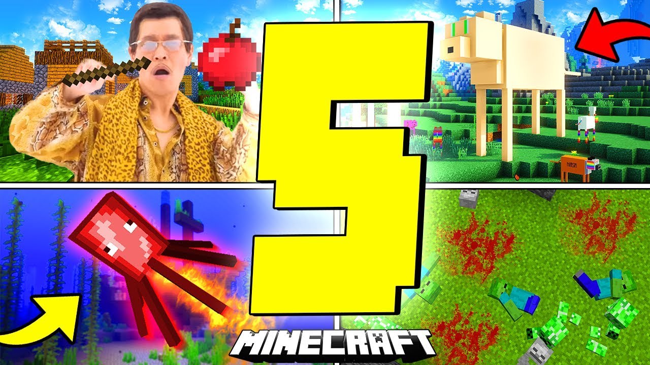 5 NAJBARDZIEJ CHORYCH MODÓW W HISTORII MINECRAFT!