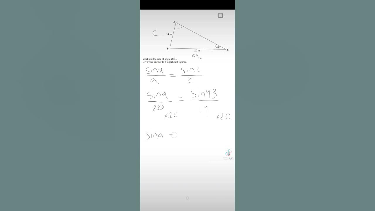 Sine Rule | GCSE Maths Higher - YouTube