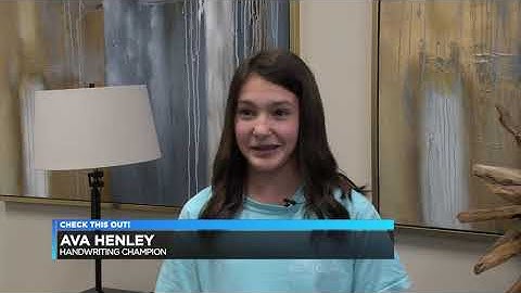 Trumann 6th grader wins handwriting competition