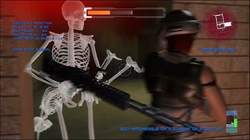 Perfect Dark Zero: Infection with bots! A BeautifulBoring multiplayer play through (6)