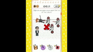 Brain test 2 : Smith and Joe vs Professor Bigbrain level 27