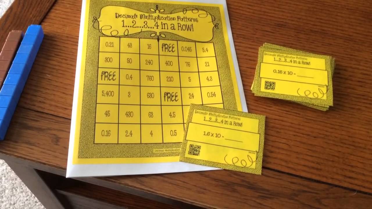 1...2...3...4 In A Row! Math Games by Mrs. B's Best - YouTube