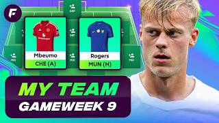 Full My FPL GW9 TEAM SELECTION! 🔥 KEEP JOAO PEDRO 👀 News