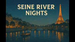 Lo-fi Rivers: Seine River Nights | Paris Rain for Calm & Study