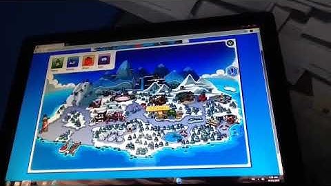 All the places in club penguin online new client