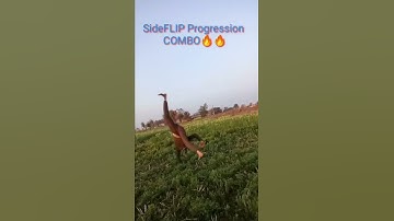 Evolution of flip (side flip) #progression #easy to learn #tutorial #shorts