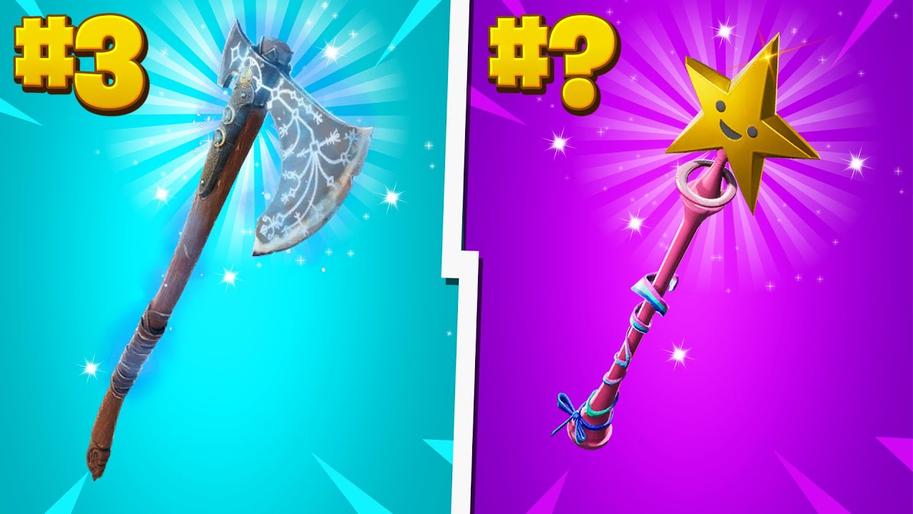 The Sweatiest Fortnite Pickaxes Of 2021 Youtube