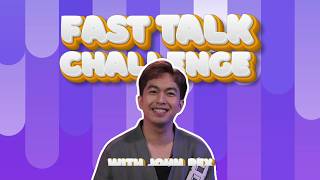 Off The Record Fast Talk Challenge With John Rex