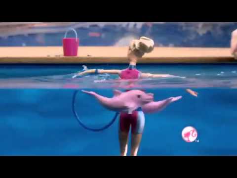 Barbie  trenerka delfinów-reklama tv 2013