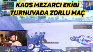 KAOS MEZARCI EKİBİ ÖDÜLLÜ  PMCL TURNUVASI ZORLU MAÇ 🔥MEZARCI pubg mobile kesitleri